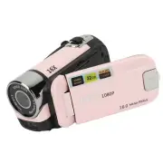 (Pink)Digital Video Camera 1080P 16MP Digital Video Camera With 2.4inch