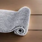 Walensee Large Bathroom Rug (24 x 48, Grey) Extra Soft and Absorbent Shaggy