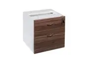 GP Office Fixed Desk Pedestal with 1 Drawer & 1 Filing Drawer - Casnan