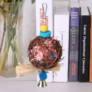 Hand-made Parrots Birds Chewing Hanging Toys Cages Toys For Macaw Parakeet