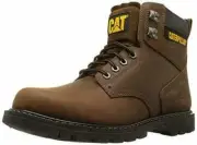 Caterpillar Men's Second Shift Work Boot - Dark Brown, Size 10