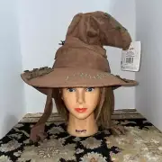 ADULT HARRY POTTER SORTING DELUXE BROWN HAT HALLOWEEN COSTUME DG107769