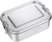AIMALL 850ML 304 Stainless Steel Leakproof Lunch Box with Compartments, Portable Bento Box for Students, Office, and Outdoor Use, Food-Grade Storage Container
