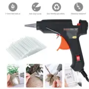 80W Hot Glue Gun Kit with 12pc Glue Sticks for Crafts DIY Arts Quick Repairs