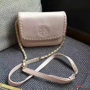 雅格時尚精品代購TORY BURCH 美國輕奢時尚 馬里奧編織 鍊條肩背包 斜背包 美國代購 三期零利率