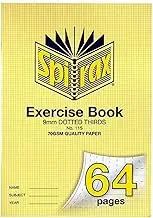 Spirax 115 A4 Exercise Book with 9MM Dotted Thirds (64 Pages)