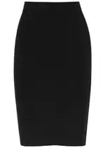 Saint Laurent Stretch-wool Pencil Skirt - Black - M (UK12 / M) M (UK12 / M)