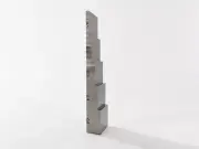5 Step Ultrasonic Thickness Gauge Calibration Block 6AL4V Titanium Alloy