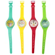 Assorted Coloured Puzzle Watches (Pack of 4)