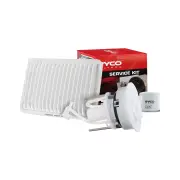 Ryco Oil Air Fuel Filter Service Kit for Mazda Mazda 2 DE 09/2007-11/2014