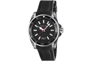 Gucci YA136303 Dive Black Dial Silicone Band Men's Watch