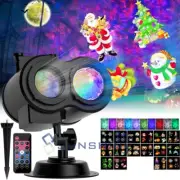 LUCES DE NAVIDAD IMPERMEABLE CON CONTROL REMOTO PROYECTOR LÁSER PARA EXTERIORES
