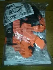MILLER/HONEYWELL TITAN T-FLEX HARNESS TF4507/XXLAK, ORANGE, NEW, FREE SHIP C2