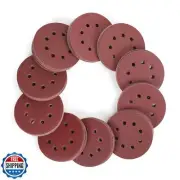 WORKPRO 150-piece Sanding Discs Set - 5-Inch 8-Hole Sandpaper 10 Grades Inclu