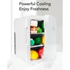 Mini Dorm Car Fridge 10L Heating Dual Use Dormitory Compact Freezer For Home Va