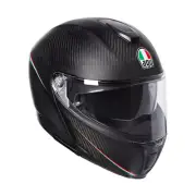 AGV Sportmodular Modular Motorcycle Helmet - Tricolore - Matte Carbon