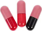 FOYTOKI Portable Lip Tint Set 3 Pack Hydrating Lip Oils Brush Moisturizing Australia