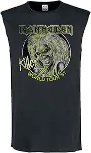 [Amplified] Mens Killer Tour 81 Iron Maiden Sleeveless Tank Top