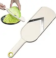 Cabbage Shredder - Heavy-Duty Vegetable Shredder, Cabbage Grater Cutter Shredder | Durables Coleslaw Maker, Adjustable Cabbage Shredder, Stainless Steel Grater, Kitchen Tool for Salads and Slaws