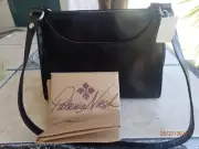 Patricia Nash Renata Leather Shoulder Bag Black HSN $229
