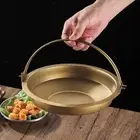 Sukiyaki Nabe Pot Hiking Camping Japanese Style Round