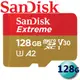 SanDisk 128GB Extreme microSDXC TF V30 A2 U3 128G 記憶卡