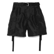 [Sacai] Sacai Belted Shorts II NUMERIC BLACK