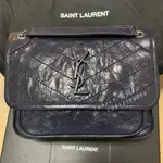 二手精品 YSL 聖羅蘭 SAINT LAURENT BABY NIKI 22CM 郵差包 流浪包 533037