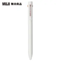 在飛比找momo購物網優惠-【MUJI 無印良品】三角2色原子筆/附自動筆/黑、紅0.7