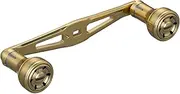 [SHIMANO] Custom Parts 25 Yumeya Double Handle Aluminum Knob, 2.4 inches (60 mm), Gold