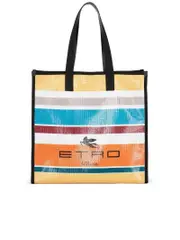 Etro Stripeprint Tote Bag