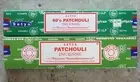 40g 15g Box Satya 60's PATCHOULI Nag Champa Scent Incense Sticks Bulk Value Pack