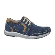 Roamers Mens Nubuck Superlight Casual Shoes Navy 11 UK