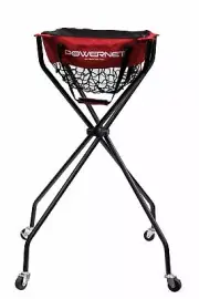 PowerNet Wheeled Court Tennis Ball Caddy