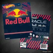Custom Hot Wheels Red Bull F1 Racing ORACLE Premium Card 1:64 WRC FOCUS DECAL
