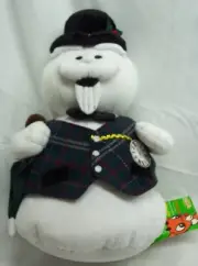 LARGE Rudolph Island Of The Misfit Toys SAM SNOWMAN 13" Plush STUFFED ANIMAL TOY