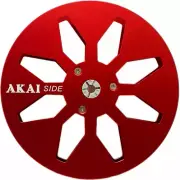 7'' Akiai Red Light Metal Aluminum Reel to Reel Akai GX-77 Empty Take Up Reel