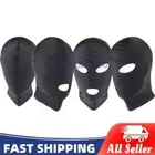 Fetish Open Mouth Hood Gimp Face Mask Head Bondage Adult Cosplay Gimp Mask BDSM