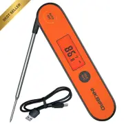 IHT-1P Instant Read Meat Thermometer Waterproof Rechargeable with Calibration Ma