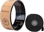 Yoga Wheel Backbends Wheel Beginners Non Slip Circle Professional 12.6 inch Home Exercise Stretcher Back Stretching Equipment