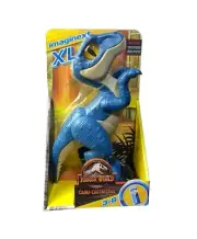 Fisher Price Imaginext XL Jurassic World Camp Cretaceous Blue Raptor NEW