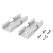 2Pcs T-Track Intersection Aluminum T-Slot Connecting Parts Woodworking Tools