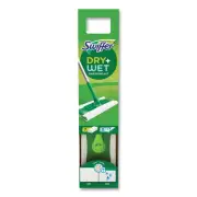 Swiffer 75725 10 in. x 4.8 in. Sweeper Mop - WT Head/GN/SL Handle (6/CT) New