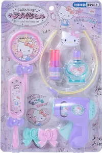 在飛比找樂天市場購物網優惠-真愛日本 凱蒂貓 kitty 粉紫 吹風機 鏡子 梳子 髮飾