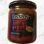 Tostitos GHOST PEPPER Salsa Dip Extra Hot 15.5 Oz. (1 Jar) LIMITED TIME MAR 2026