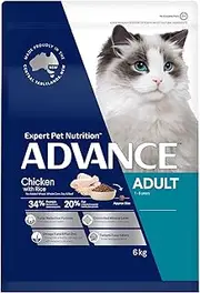 ADVANCE CAT DRY ADULT CHICKEN WITH RICE 6KG (374913)