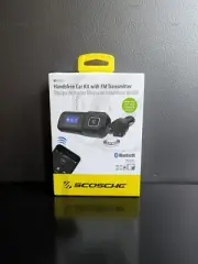 Scosche Bluetooth Hands-Free Car Kit FM Transmitter