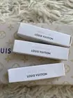 Louis Vuitton 2ml EDP X 3 Mini Vial Spray Perfume LV Authentic New