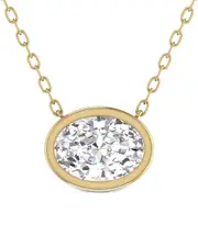 14K 0.75 ct. tw. Lab Grown Diamond Necklace