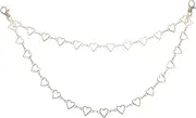 [CATIEBYE] Body Chain Heart Design Fashionable Hollow Jeans Chain for Men/women